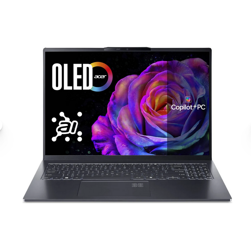 Portátil ACER Swift Go 16 AI SFG16-61-R51G (16" OLED WUXGA + 120Hz - AMD Ryzen AI 7 350 - 32 GB - 1 TB SSD - AMD Graphics)