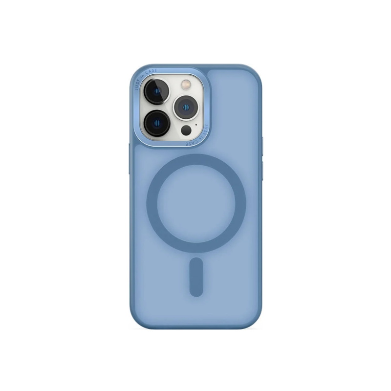Capa JUST IN CASE Magsafe iPhone 16 Plus (Azul Claro)