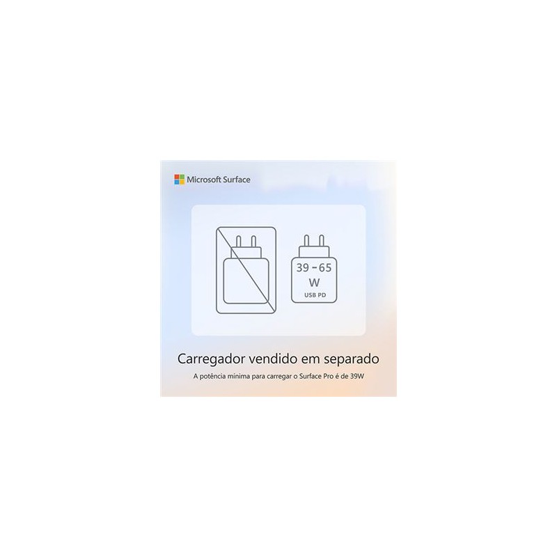 Portátil Microsoft Surface Pro 13" | 11th Edição Copilot+ | LCD | Snapdragon® X Plus | 16GB | 512GB UFS - Platinum