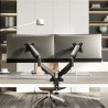 Suporte de Mesa com Contrapeso para 2 Monitores/TV de 17" até 32" Aisens DT32TSR-357