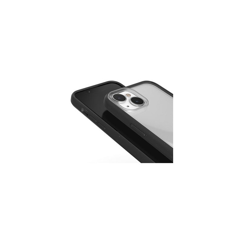 Capa Bio Woodcessories para Apple iPhone 14 - Preto Transparente