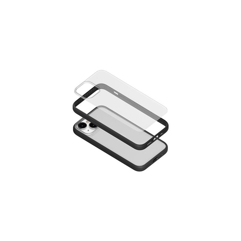 Capa Bio Woodcessories para Apple iPhone 14 - Preto Transparente
