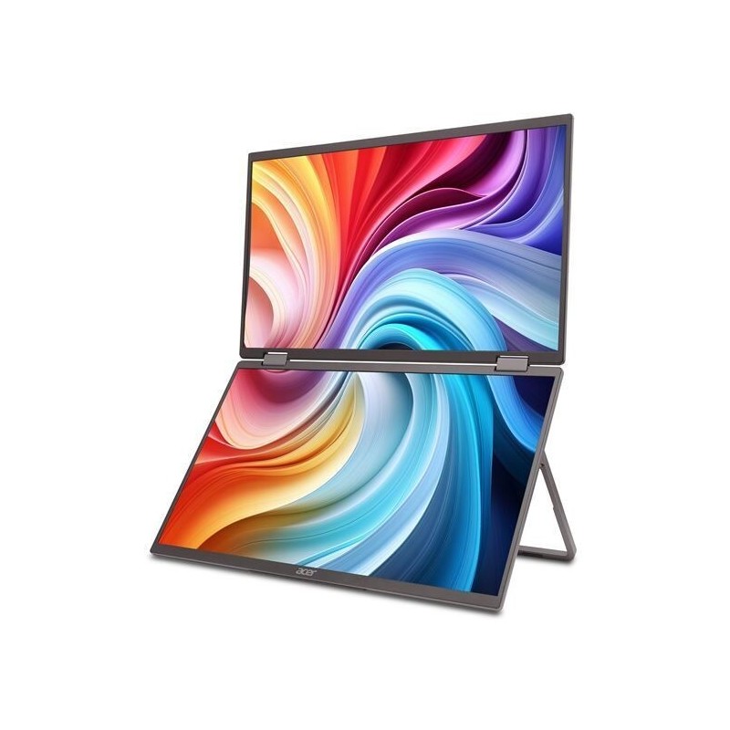 Monitor Acer PD193QEbmiuux Monitores Portáteis Duplos 18.5" LED IPS FHD 100Hz