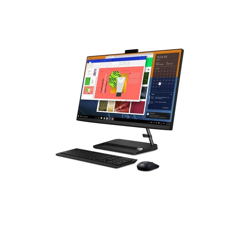 All In One Lenovo IdeaCentre 3 27ALC6-241 (27" - AMD Ryzen 5 7430U - 16GB - 512GB SSD - AMD Radeon Graphics - Windows 11)