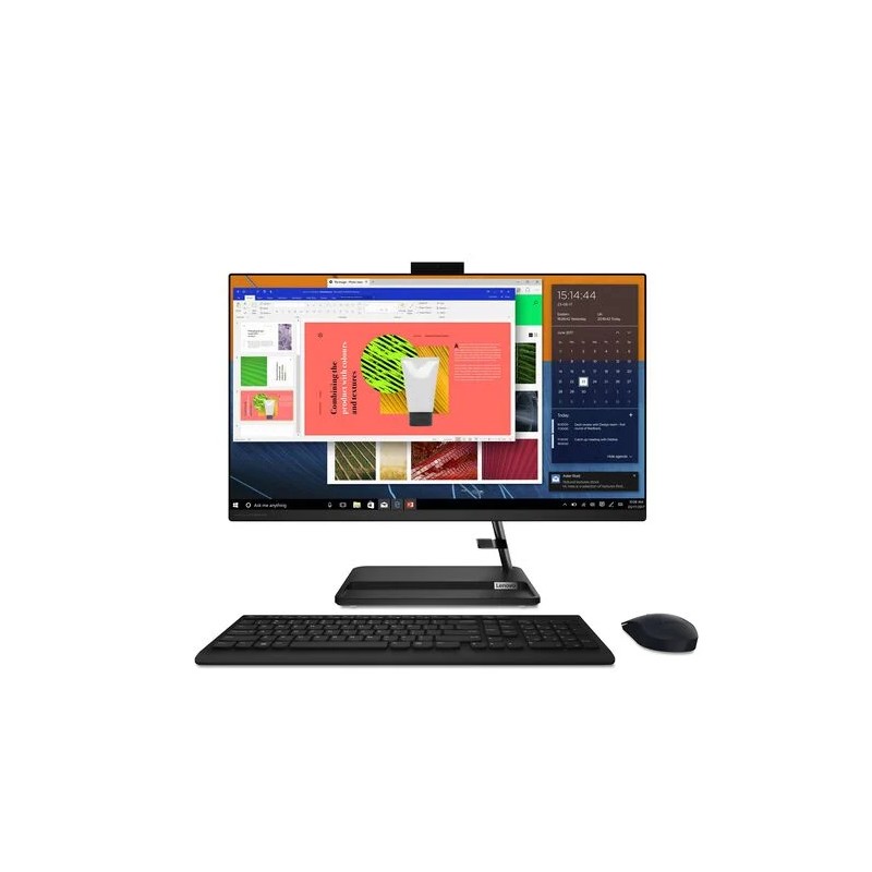 All In One Lenovo IdeaCentre 3 27ALC6-241 (27" - AMD Ryzen 5 7430U - 16GB - 512GB SSD - AMD Radeon Graphics - Windows 11)