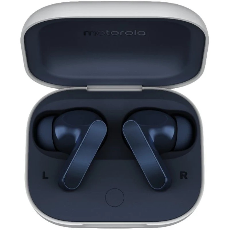 Auriculares Bluetooth True Wireless MOTOROLA Moto Buds (In Ear - Microfone - Noise Cancelling - Azul)oth Azul