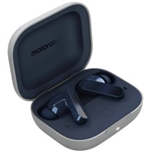 Auriculares Bluetooth True Wireless MOTOROLA Moto Buds (In Ear - Microfone - Noise Cancelling - Azul)oth Azul