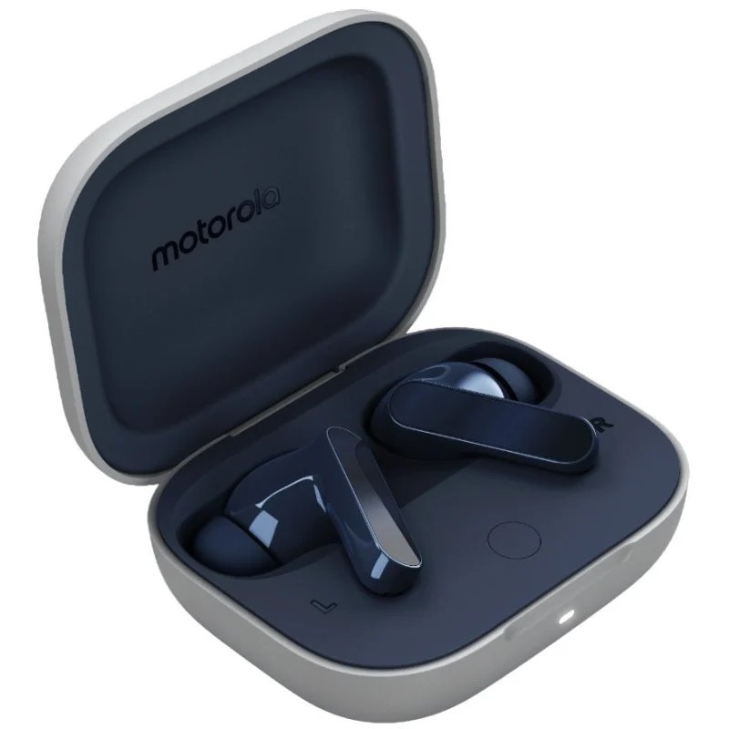 Auriculares Bluetooth True Wireless MOTOROLA Moto Buds (In Ear - Microfone - Noise Cancelling - Azul)oth Azul