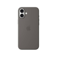 Capa APPLE Silicone Case com MagSafe para iPhone 16 Plus (Stone Gray)
