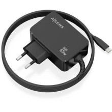 Carregador GaN 65W USB-C Preto (1,8mts) - AISENS
