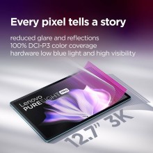 Tablet Lenovo Yoga Tab Plus TB520FU 12.7" 16GB/256GB Wi-Fi Tidal Teal + Teclado Lenovo 2-in-1 Keyboard Pack + Pen Stylus