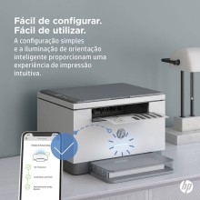 Impressora Laser Monocromática HP LaserJet M234dw Multifunções (Impressão, Cópia, Digitalização), Duplex Auto, Wireless