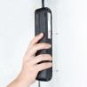 Extensão com 6 Tomadas Tipo F 1.4m Nanocable Preto