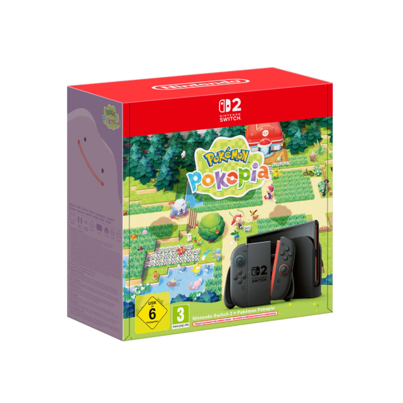 Consola Nintendo Switch 2 + Jogo Pokémon Pokopia (Código de Descarga na Caixa)