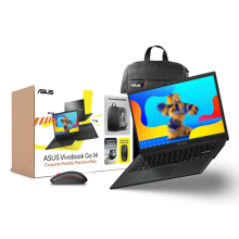 Pack ASUS E1404FA AMD (14'' - AMD Ryzen 5 7520U - RAM: 8 GB - 512 GB SSD - AMD Radeon Graphics) + Mochila + Rato