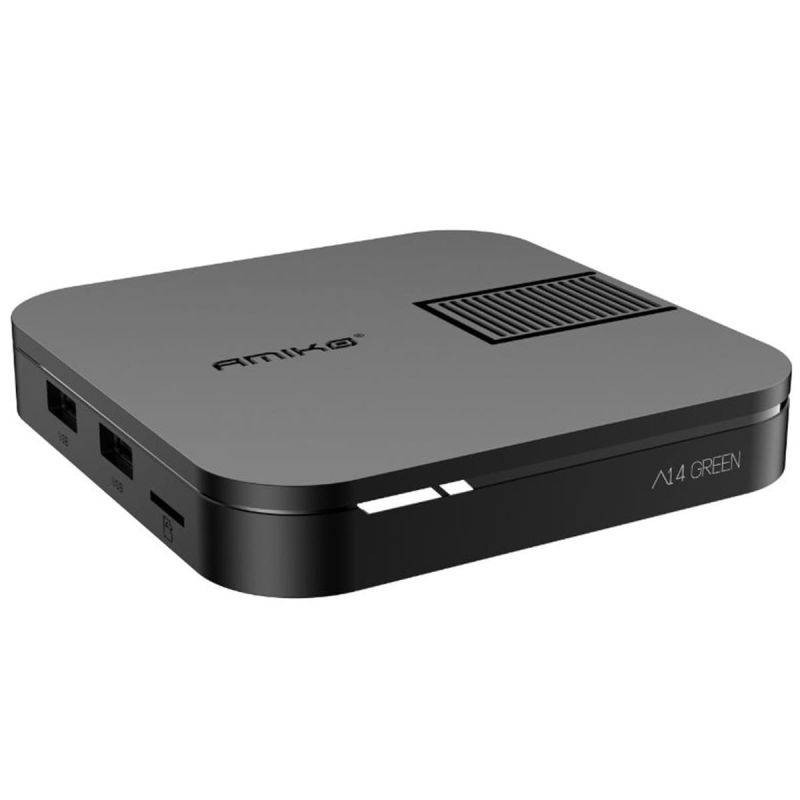 Box IPTV Android OTT Amiko A14 Green 2GB/16GB 4K 2160p MyTV 3