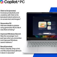 Portátil HP OmniBook 3 Next Gen AI 14-hz0001np | 14" | Qualcomm Snapdragon X X1-26-100 | 16GB | 1TB SSD