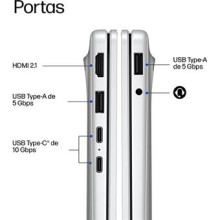 Portátil HP OmniBook 3 Next Gen AI 14-hz0001np | 14" | Qualcomm Snapdragon X X1-26-100 | 16GB | 1TB SSD