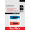 Ultra Unidade de Memória SANDISK Usb 64 Gb Usb Type-A 3.0 (Azul e Vermelho)