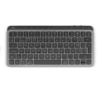 Teclado Offy Flexi Mini Wireless RF 2.4GHz + Bluetooth 5.1 Multi-Device PT Cinzento