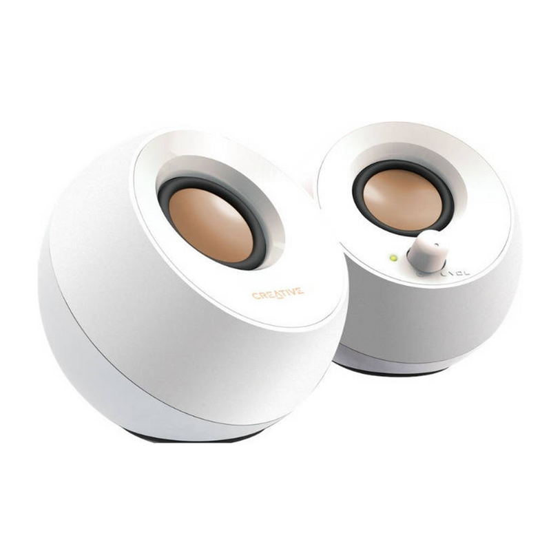 Colunas 2.0 CREATIVE Pebble (PC - 4.4 W)