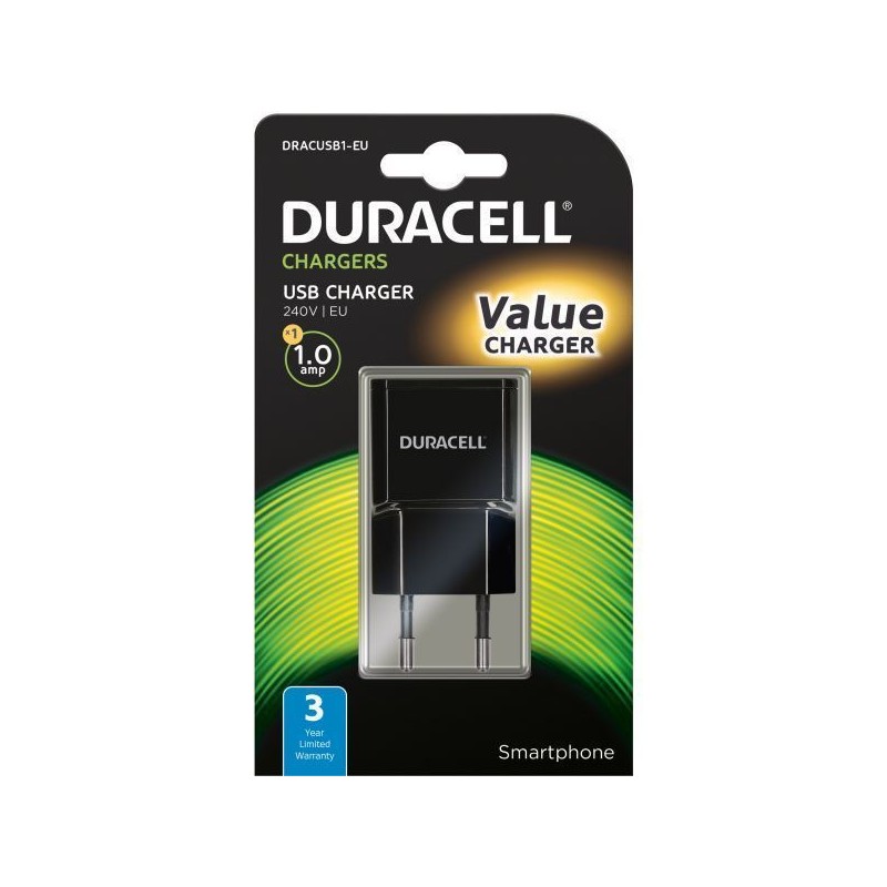 Duracell Carregador DRACUSB1-EU