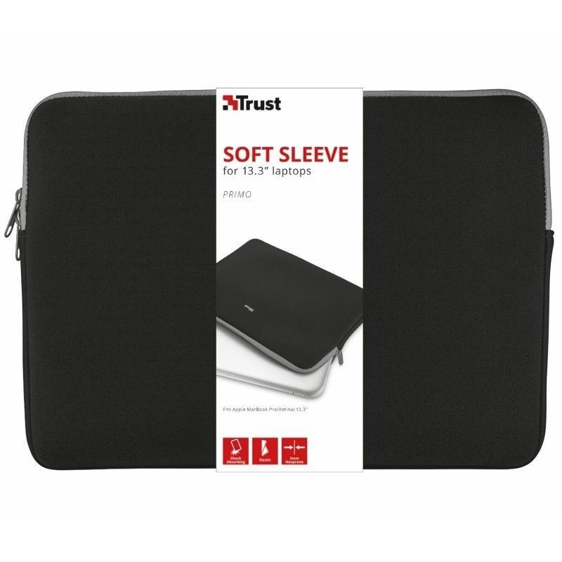 Trust Primo Soft Sleeve 13.3" Black - 21251