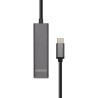 Adaptador Aisens Hub USB C - 4x USB A Fêmea (15cm)