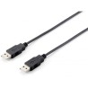 Cabo Equip USB 2.0 M/M de 1.8m Black - 128870