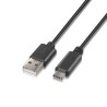 Cabo Aisens USB 2.0 to USB-C Macho 2m Preto - A107-0052