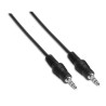Cabo de Áudio Aisens (Jack 3.5mm - 1.5 m - Preto) A128-0142