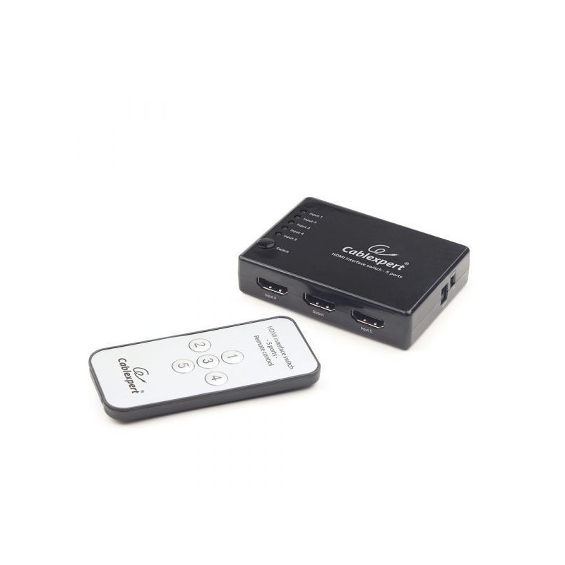 Gembird HDMI Switch 3 portas c/ comando - DSW-HDMI-34