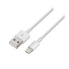 Aisens Cabo usb a - Lightning 2.0 Branco (2 Mts) - A102-0036