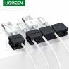 Adesivo Organizador de Cabos UGREEN LP208 Preto (Combinação 3+1)